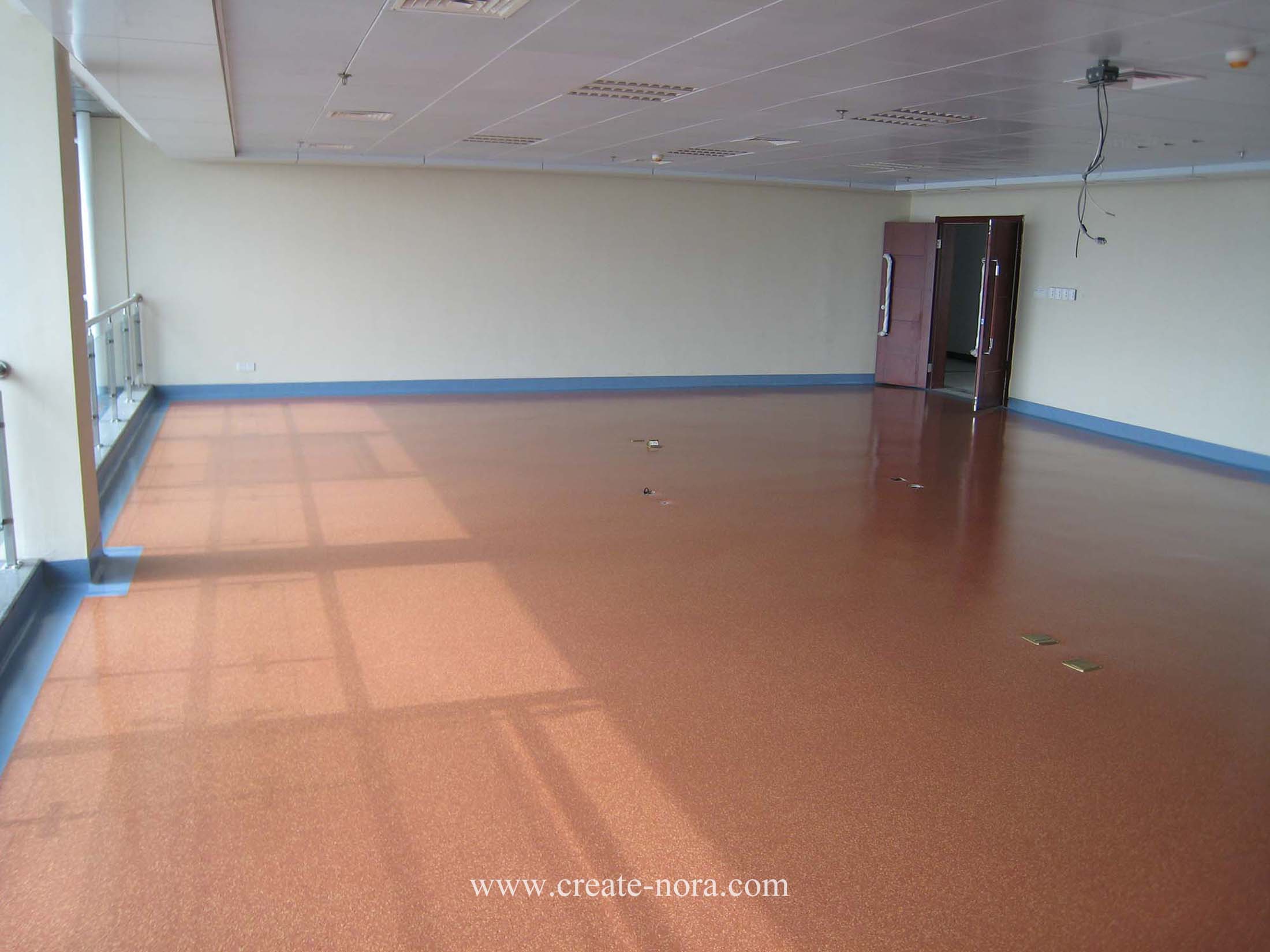 the photo of nora rubber flooring in Xiangyang Power Generation Co.,Ltd 7